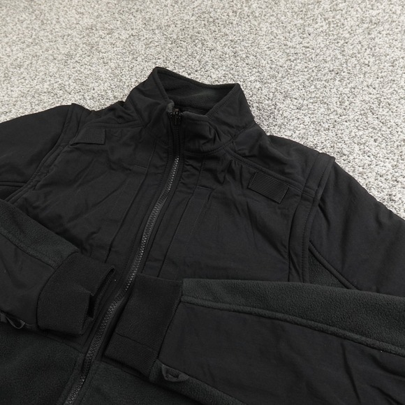 NEW 5.11 Tactical Jacket Mens M Black Fleece Full Zip Tactical Military Coat Top
